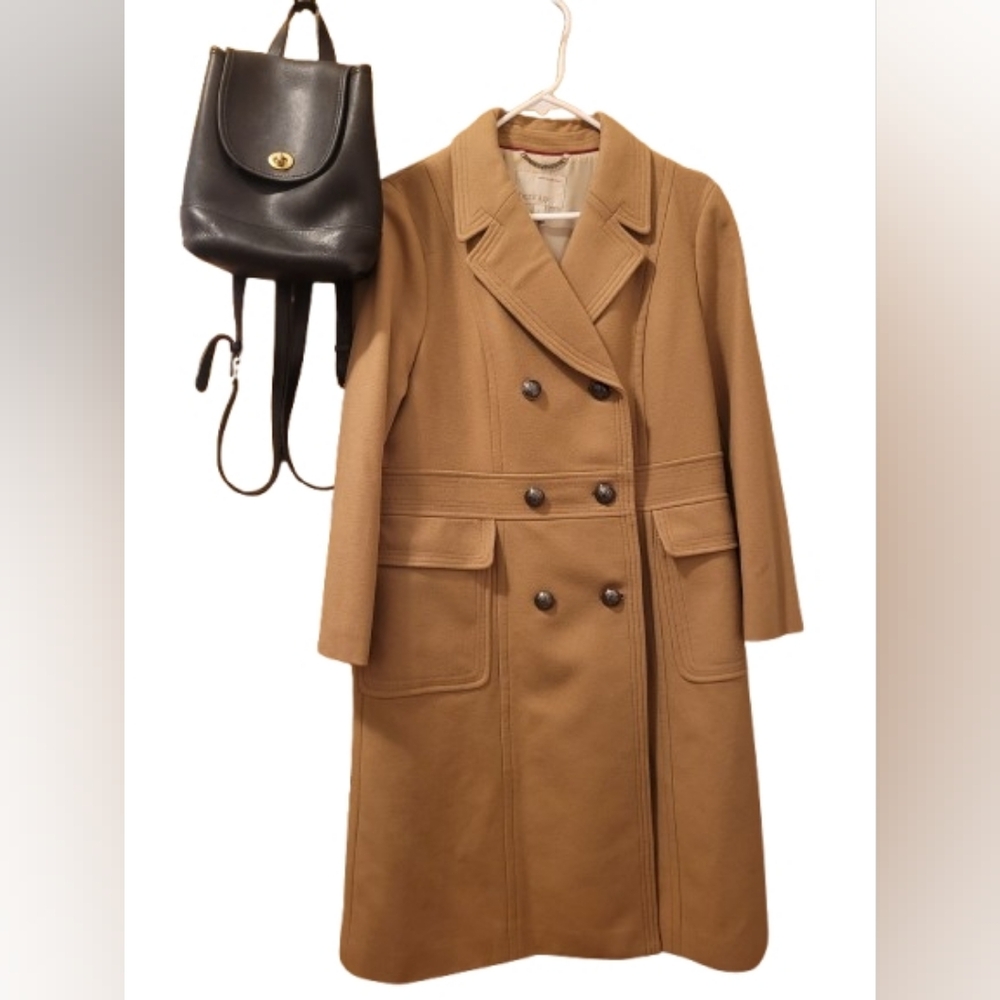 Banana Republic Double-Breasted Chesterfield Coat